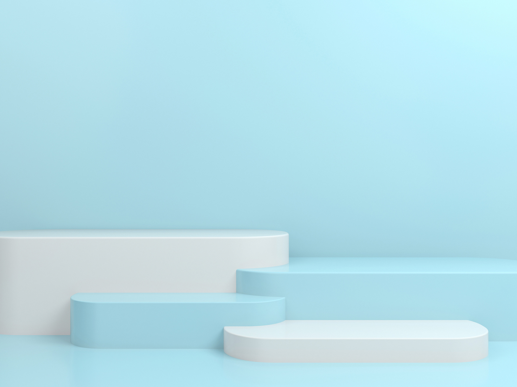 abstract geometric shape with lamp pastel color template min